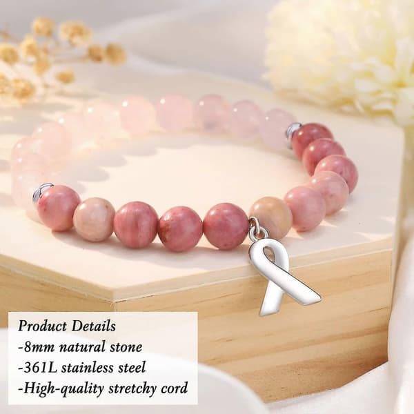 Inspirerande armband för kvinnor och flickor - Bröstcancergåvor