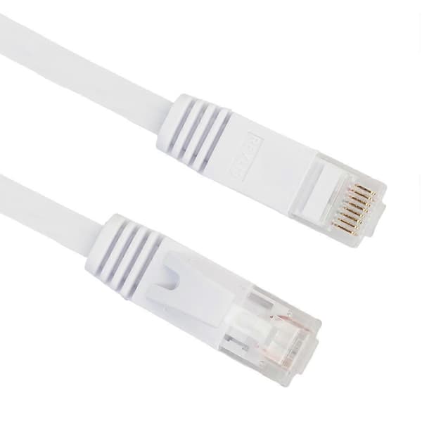 5m CAT6 Ultratunn Platt Ethernet Nätverks LAN-kabel, Patch Lead RJ45