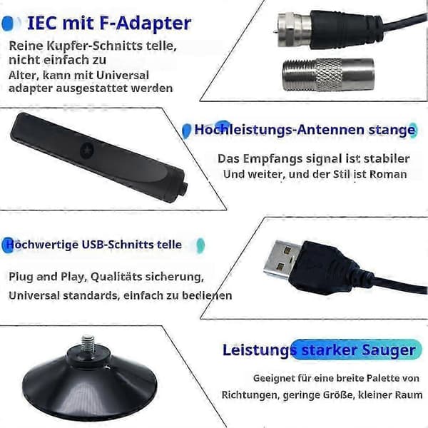 2025 Flexi Wave Max Antenn TV Festberg Hitenna HDTV 1 st