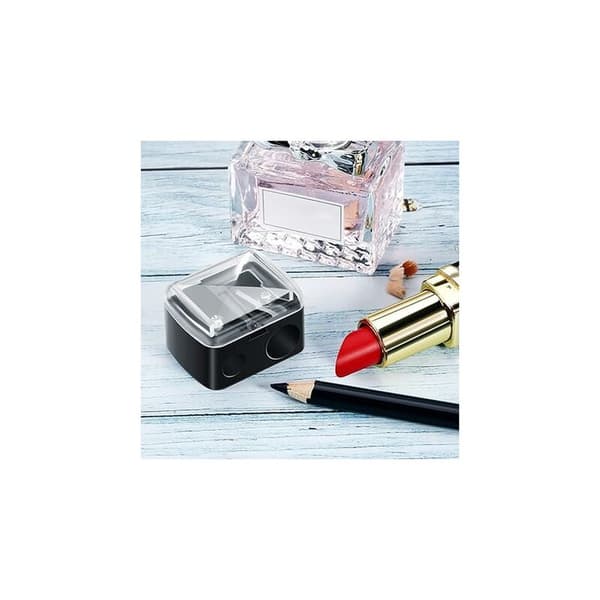 st. Kosmetisk vässare Dubbelhål Ögonmakeupvässare (5-pack)