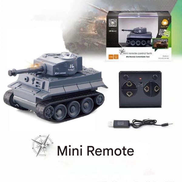 MINI RC Tankbil Trådlös Fjärrkontroll Laddningsleksak Modellbil Barnpresenter