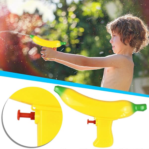 Bananformad vattenlek Vatten Barn Vattenspray för pool Strand Sand Utomhus Barn (Leksaksset)