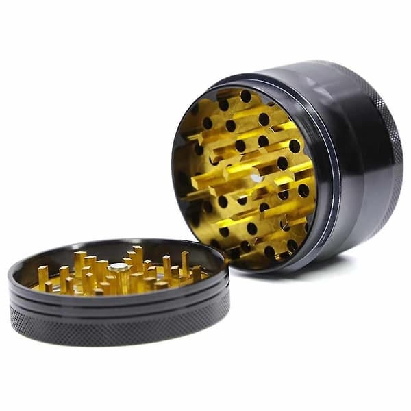 Kvarn 63mm 4 Delar Aluminium Tobakskvarn Med Pollen Samlare