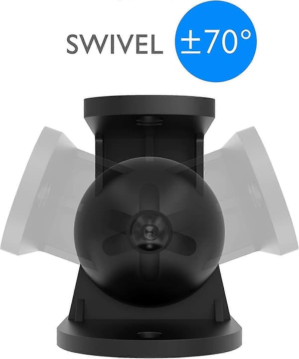 Universella högtalarväggfästen, satellithögtalarväggfäste, svart