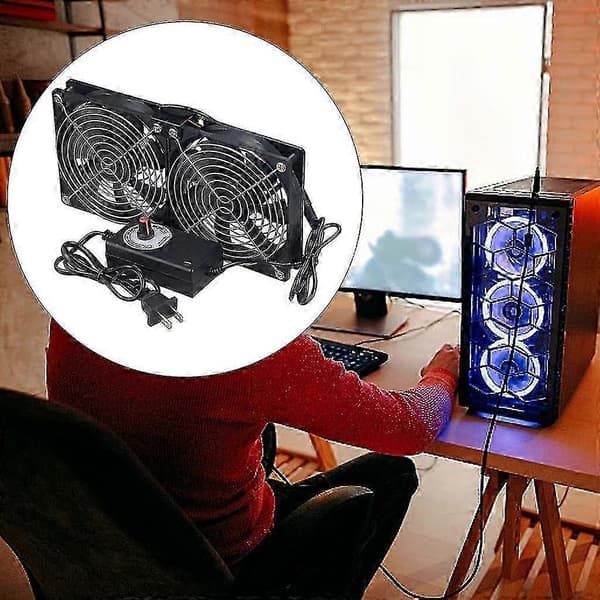 100V 240V 2700rpm Skåpsfläkt för Ventilation och Kylning i Serverrum
