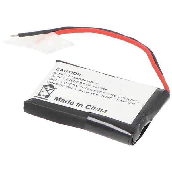 Ersättningsbatteri för Garmin Forerunner 45 Li-Polymer 3.8V 100mAh, Svart