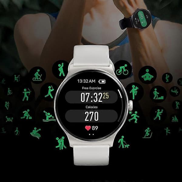 HAYLOU LS05 Lite 1,38-tums rund skärm Multi-Sport Mode Smartklocka