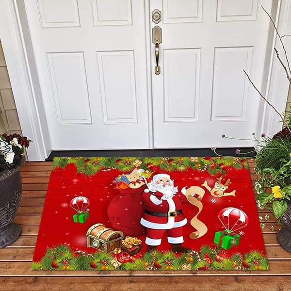 Julklappsmatta Dörrmatta Ingångsmatta Halksäker Golvmatta