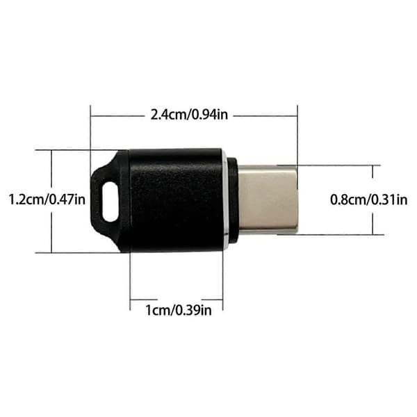 Mikrofonlås USB C Mikrofon Ljud- och Datasäkerhet Sekretesskydd för Bärbara Datorer Stationär Dator Hög Känslighet Svart