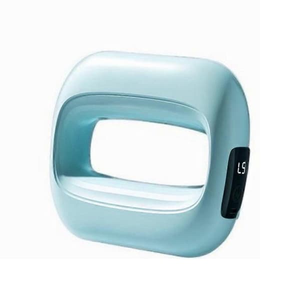 Multifunktionell midje- och magmassage ring, justerbar vibrationsmassage