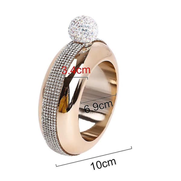 Armbandsflaska Armbandsflaskor Kreativt rostfritt stål och höftflaska