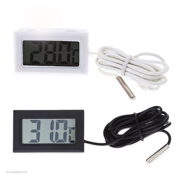 Bekväm Mini Digital LCD Inomhustemperatursensor, Fuktighetsmätare, Termometer, Hygrometer
