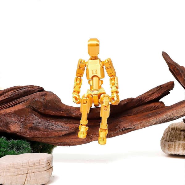 Titan 13 Ledad Actionfigur - Mycket Flexibel 3D-Printad Samlarobjekt för Brittiska Fans