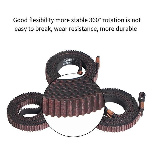 För Kobra 3 X+Y+Z Timing Belts Kit X-Axis Y-Axis Z-Axis Synkron Rem Kit Hög Precision Ersättning