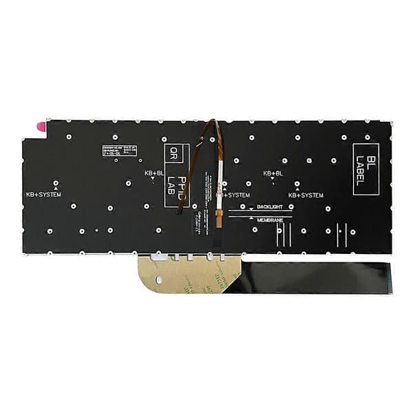 [Ny] Amerikansk version Bakgrundsbelyst Laptop Tangentbord