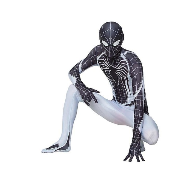 Lasten Spiderman Bodysuit Vaatteet Spiderman Negative Space -asu 140cm-150cm child