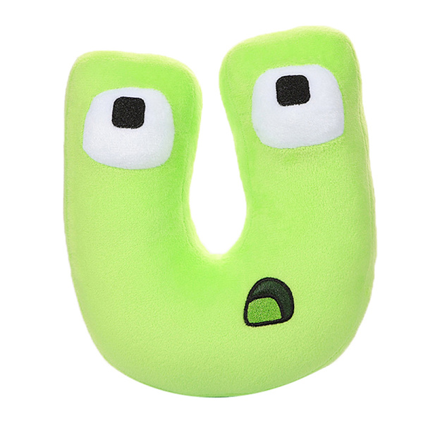 20CM Alphabet Lore stoppad docka djur mjuk plysch kudde Toy Ho -1 U 20cm