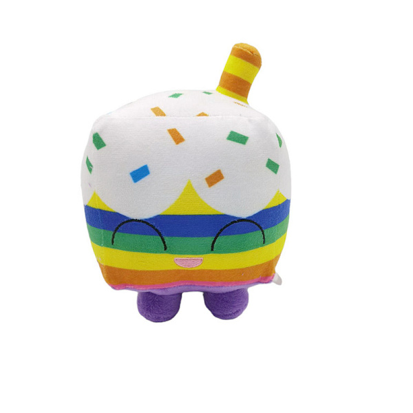Big Games Cat Plush Søt kosedyr i plysj i kube Y I 20cm