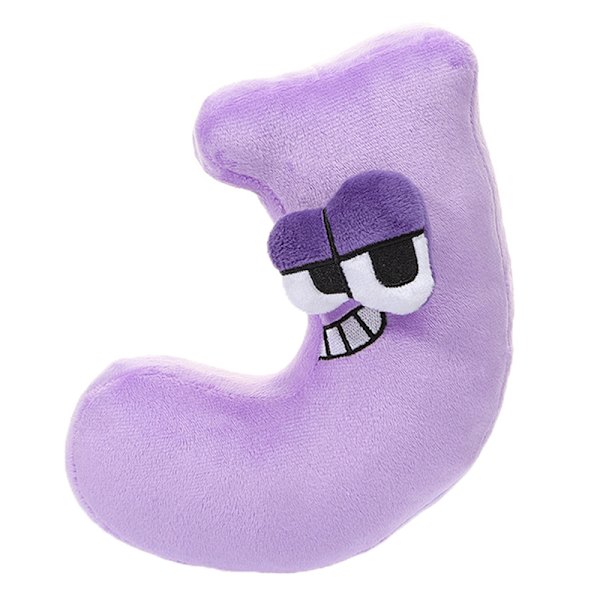 20CM Alphabet Lore stoppad docka djur mjuk plysch kudde Toy Ho -1 J 20cm
