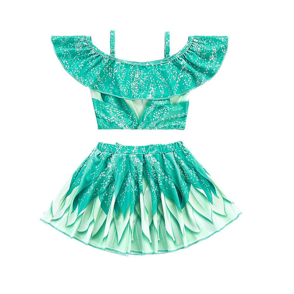 Girls Encanto Baddräkt Barn Badkläder Dräkt Girl Bikini Set F 120