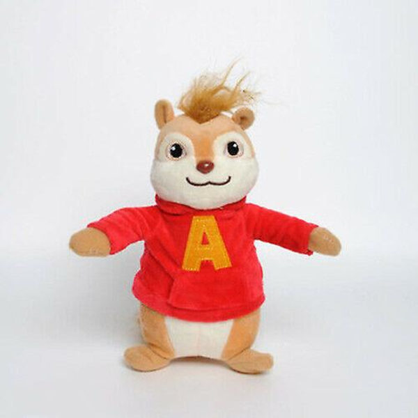 Alvin And The Plush Dolls Söta Chipmunks Toys Barngåva red 20cm