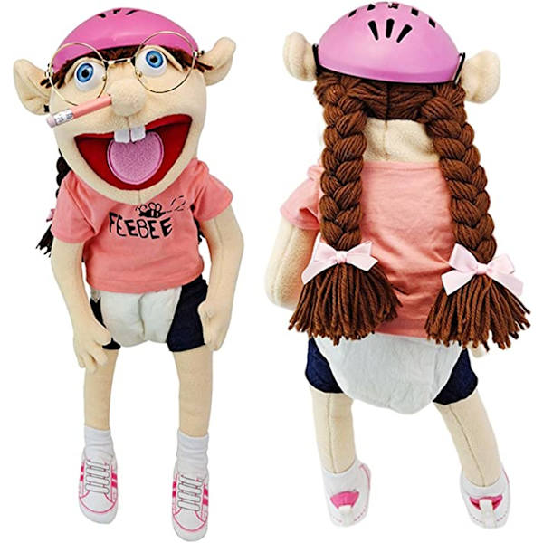 Jeffy Puppet Dukkelegetøj - Jeffy Feebee Puppet Dukkelegetøj - Sjovt -1