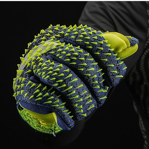 Tykk lateks sklisikre fotballmålvakthansker Barnemålvakthansker CNMR A22 Black 8-18x7.5
