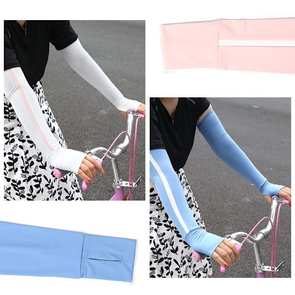 Ice Sleeve Armbeskyttelse Ice Arm Sleeves BLÅ Y Blue