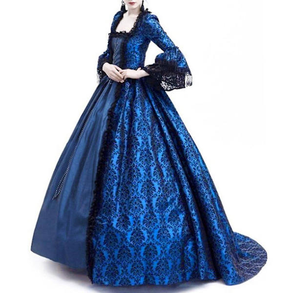 Mekot Naisten Mekot Keskiaikaiset Juhlamekot Prinsessa Renaissance Cosplay Pets Lattiapituinen mekko Maxi Mekot K NY S