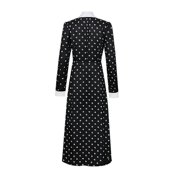 Onsdag Addams Costume Dress Halloween Cosplay Party Costume Z