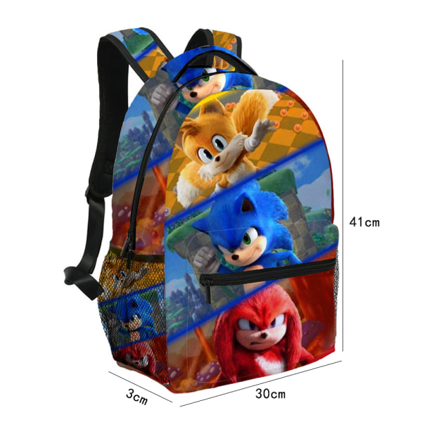 Sonic-reppu taaperohahmoreppu kouluruokakassi Z B
