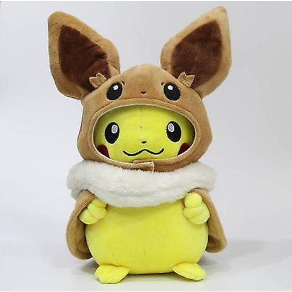 28 cm Elf Pikachu Cosplay Plysj utstoppede dukker Z