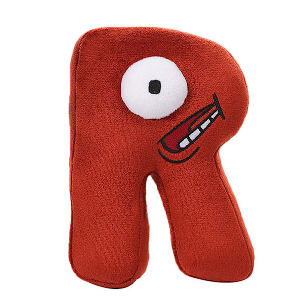 20CM Alphabet Lore stoppad docka djur mjuk plysch kudde Toy Ho -1 R 20cm