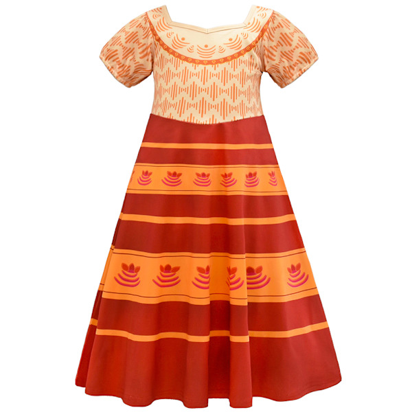 Kid Mirabel Dress Isabela Madrigal Cosplay -asu Dolores Dress K A 8-9Years