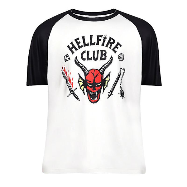 Aikuiset Lapset Stranger Things kausi 4 Hellfire Club T-paita Topit Puku Z X Short Sleeve Aldult XS