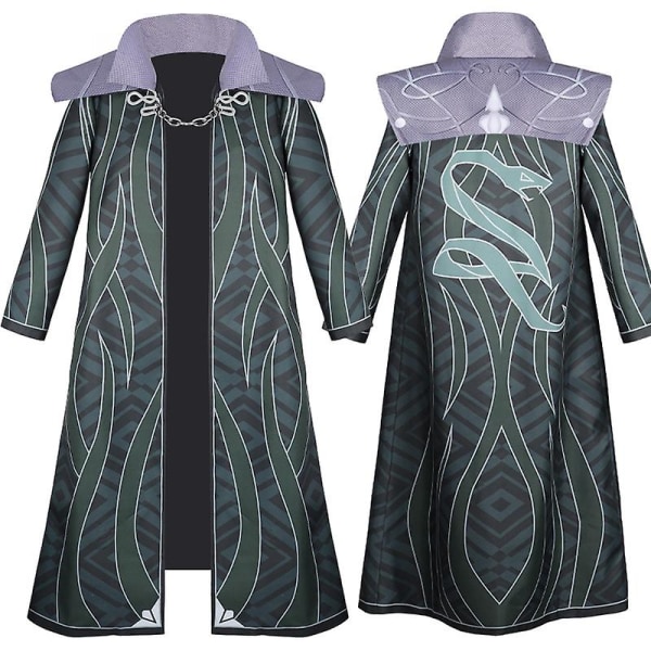 Harry Potter Galtvort Legacy skolekåpe Cosplay kostymer Kappefrakk for voksne - Slytherin 2XL