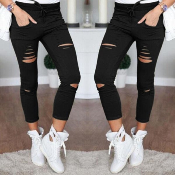 Jeans Leggings Stretch Jeggings - L - Vit