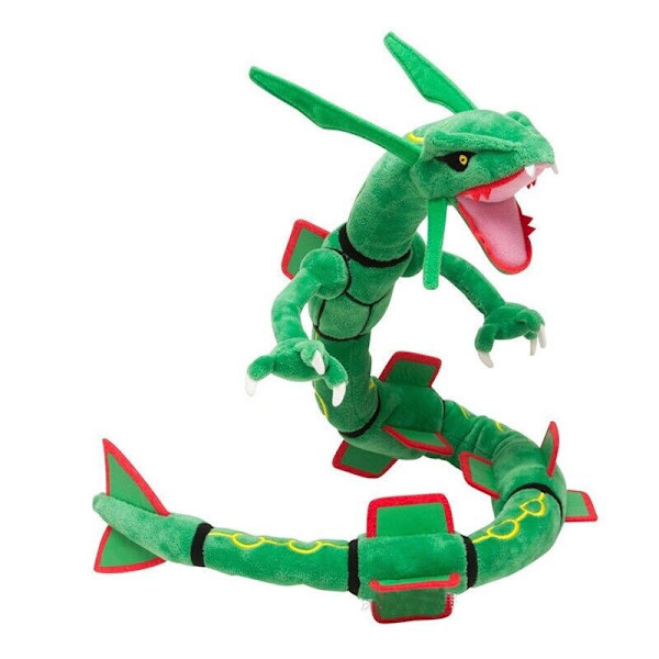 31,5" Dragon Plyschleksak Mega Rayquaza Mjuk stoppad djurdocka Ki -1