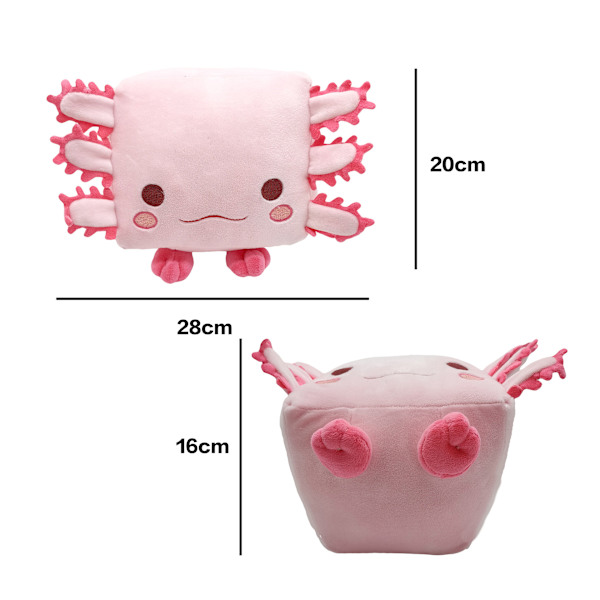 Big Games Katt plysch Husdjursfyrkant Katt plyschleksak -1 pink