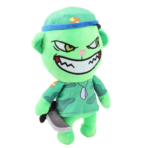 Happy Tree Friends Flippy Fliqpy stoppad docka Anime plyschleksak -1 awaken