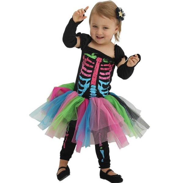 Halloween lasten aikuisten puku Cosplay Performance -vaatteet 3-4-vuotiaille lapsille - Baby 5-6 Years