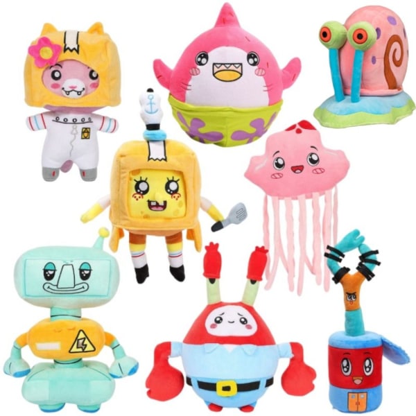 0cm Ocean Series Lankybox pehmolelu Söpö Kawaii Cartoon pehmo -1