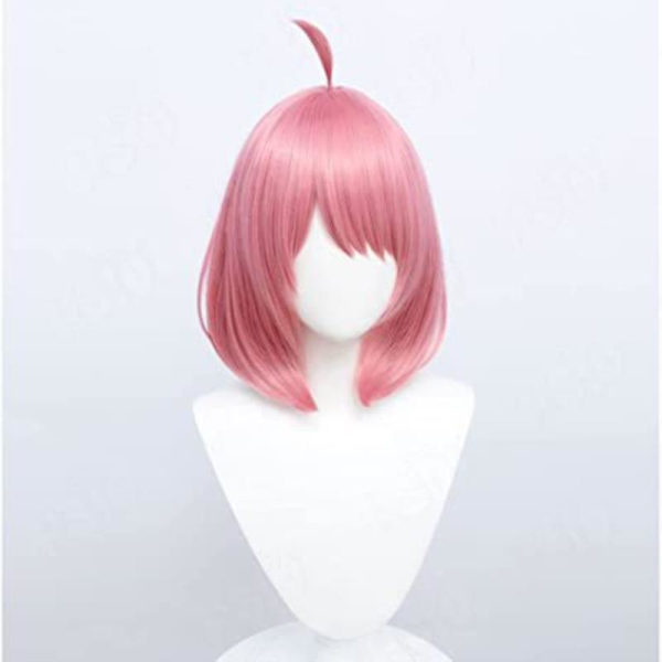 Anya Forger Cosplay Wig Anime Wig HSIU Pink Kort Hår zy Pink