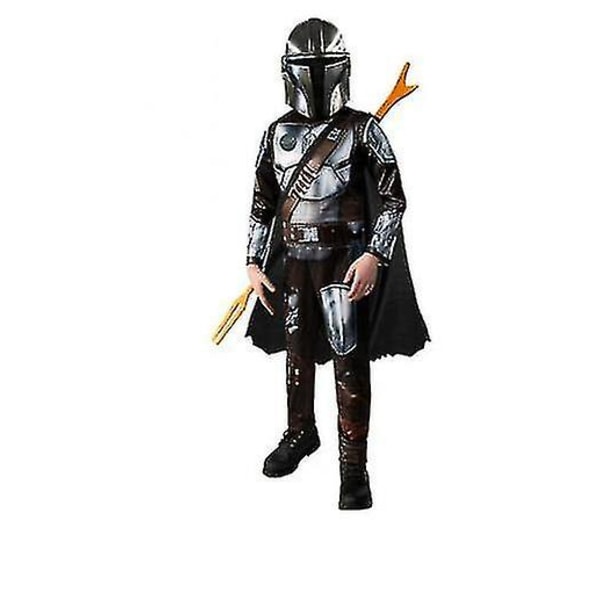 Galaxy Bounty Hunter Mandalorian Child Cosplay Kostume Halloween-1 120-130CM