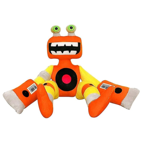 Wubbox Plysj My Singing Monsters Plysjleketøy - Myk og kosete monsterleke for barn og fans av spillet V1