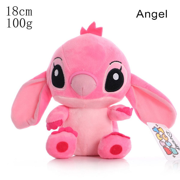 Lilo & Stitch stoppad plyschleksak Mjuk bomullsdocka 18CM ÄNGE -1