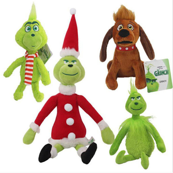 Hvordan Grinches stjal juleplysjdukke utstoppet leketøy Barnegave -1 2