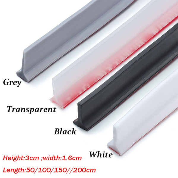 Vannstopper Vannoppbevaringslist TRANSPARENT 200CM Y Transparent 200cm