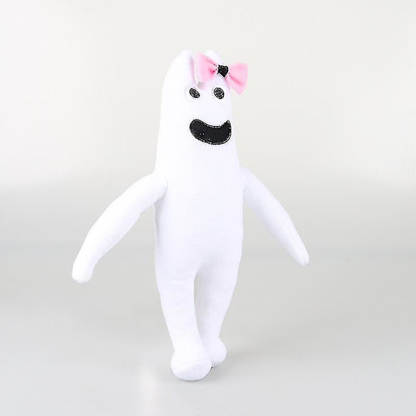 Garten Of Banban Plyschleksak Gosedjur Doll Jumbo Josh Game Fans Födelsedagspresent för barn V1 Y White