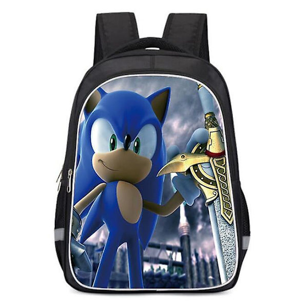 Sonic Super Mario -koululaukku lasten reppu -1 COLOR 17